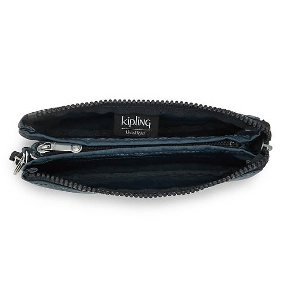 Kipling Creativity Large Pouch Tassen Donkerblauw Grijs | BE 2088HA